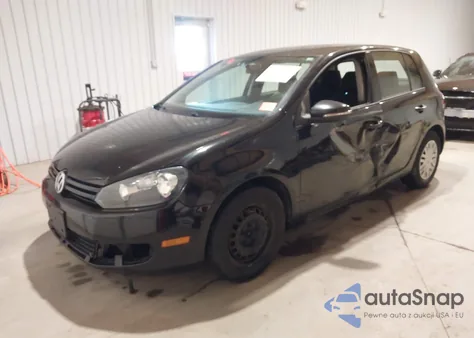 2013 Volkswagen Golf 2.5L 4-Door from USA, damaged, VIN WVWDB7AJ1DW131727